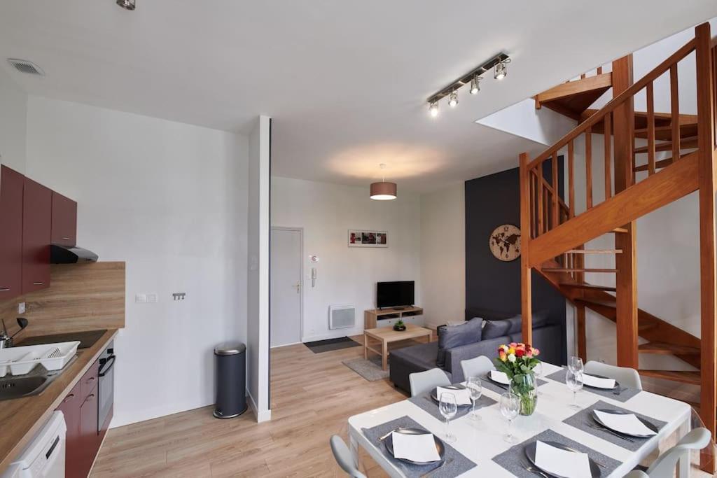 L'Eclat Travot Central Lumineux Vue Sublime Cholet Kültér fotó