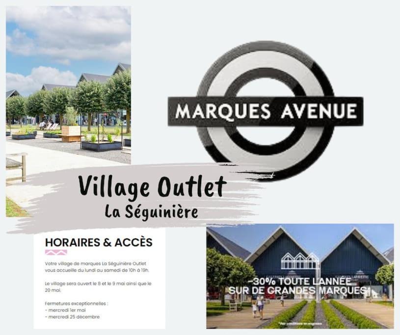 L'Eclat Travot Central Lumineux Vue Sublime Cholet Kültér fotó